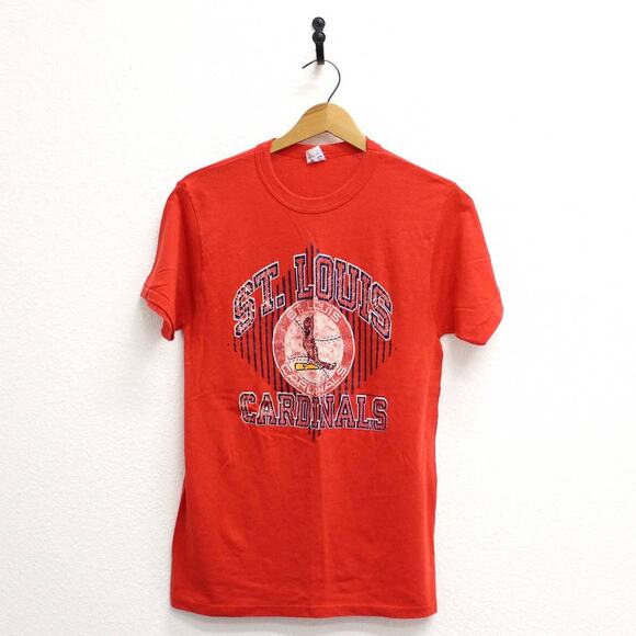 Vintage St Louis Missouri Cardinals MLB Baseball Champion Brand T Shirt Medium - Picture 1 of 7
